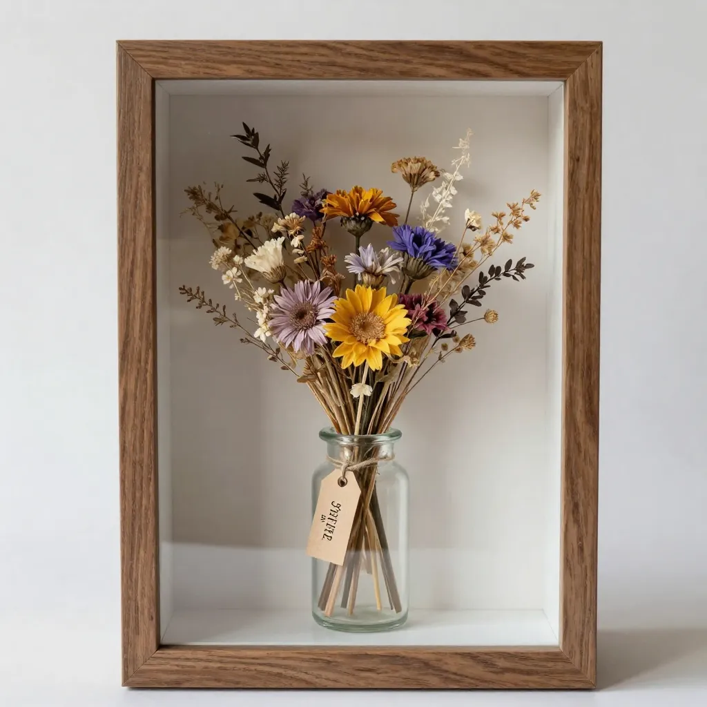 Shadow box composition