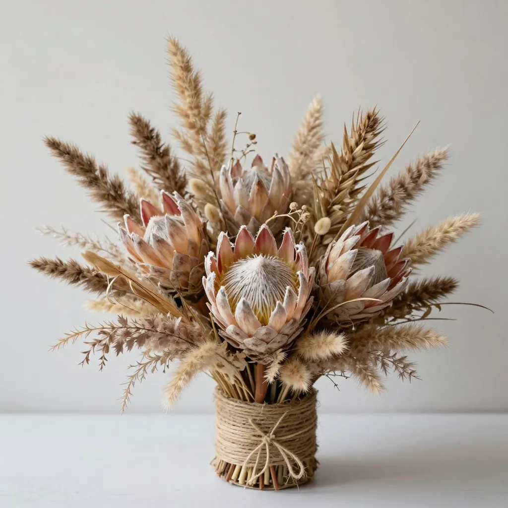 Three-dimensional botanical arrangement