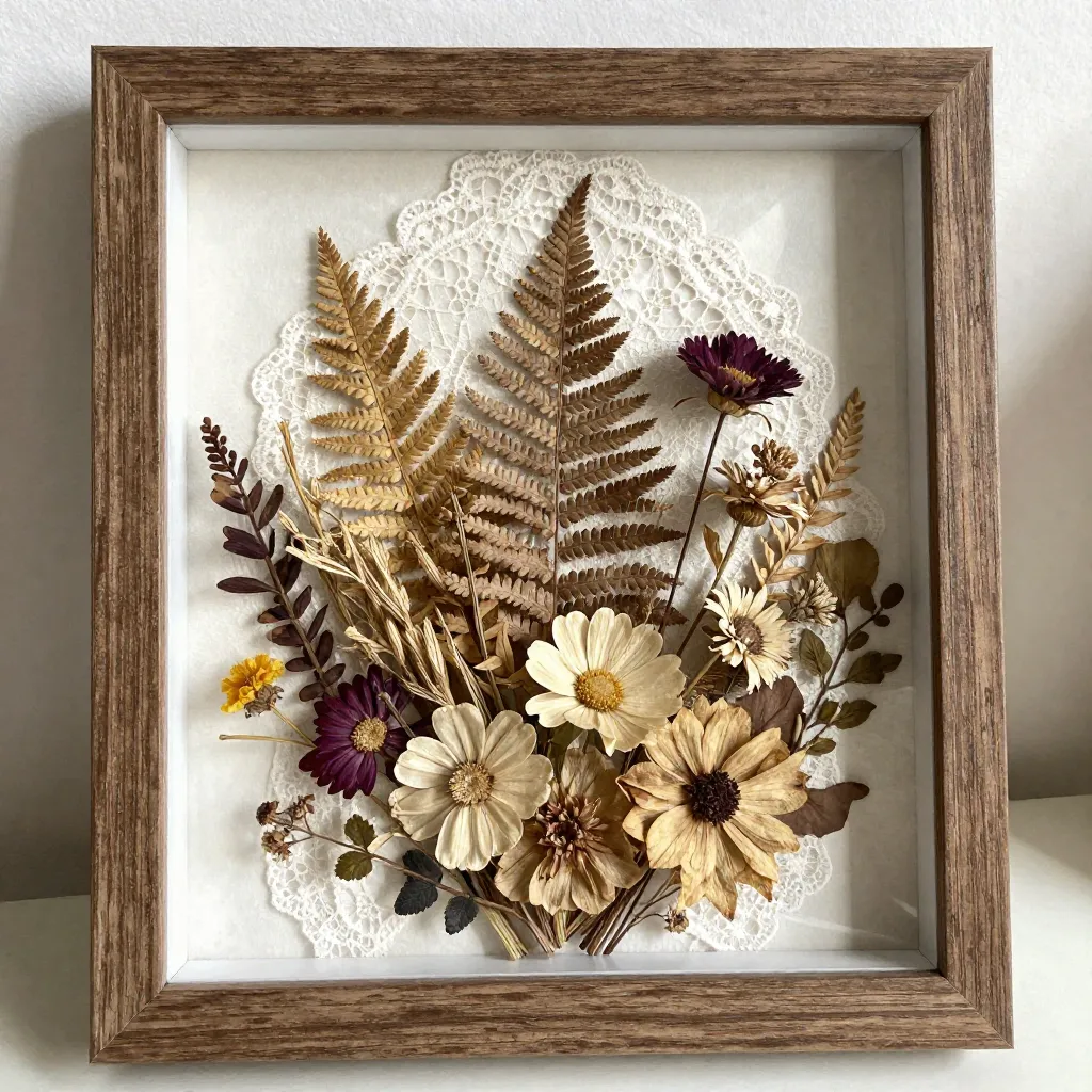 Geometric botanical design